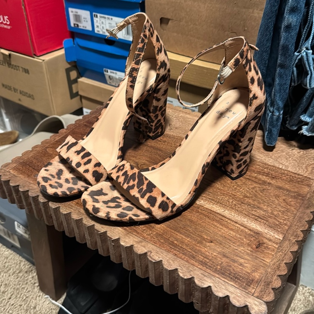 Cheetah heels